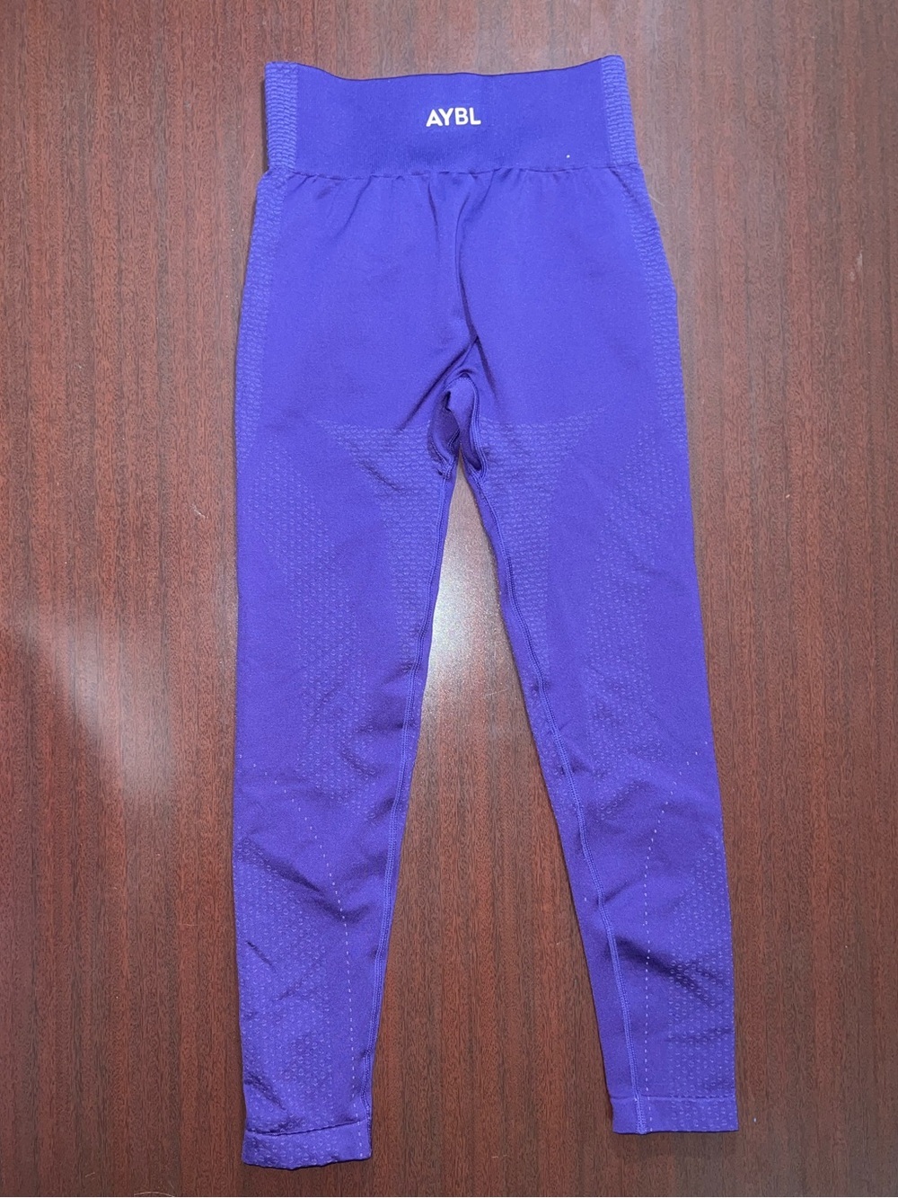 AYBL Purple High-Waist Active Leggings - Picture 3 of 3